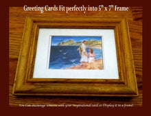 Load image into Gallery viewer, Inspirational Greeting: "The Good Shepherd"  Inspirational Greeting Card with Matching Envelope Illustrated by Suzanne Davis Harden
