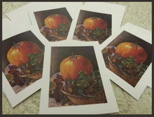 Load image into Gallery viewer, Notecards-Set of 5 Blank Pumpkin Notecards &amp; Envelopes Illustrated by Suzanne Davis Harden
