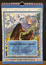 Load image into Gallery viewer, the cover for childrens bible verse calendar

